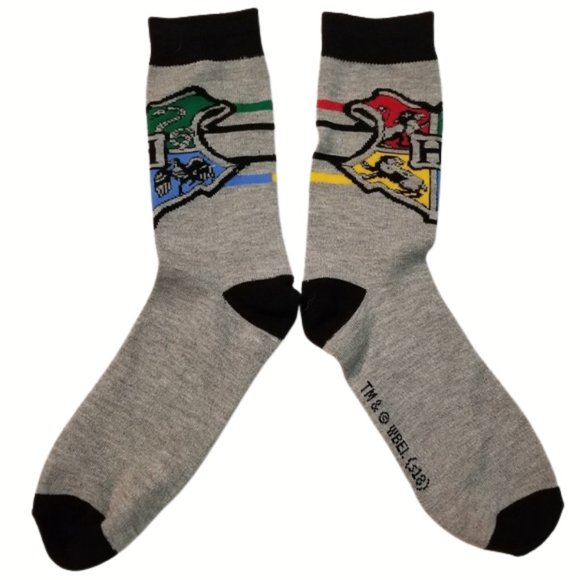 Warner Bros. Accessories - Harry Potter Hogwarts Socks (mid-calf) Size 6-12